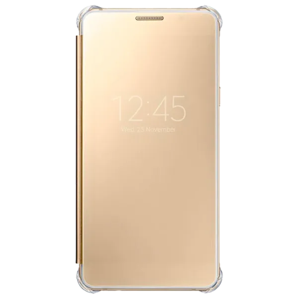 Чехол для смартфона Samsung Galaxy A5 (2016) Samsung/ Flip Cover View/ PC/ PU/ Золотой photo 1