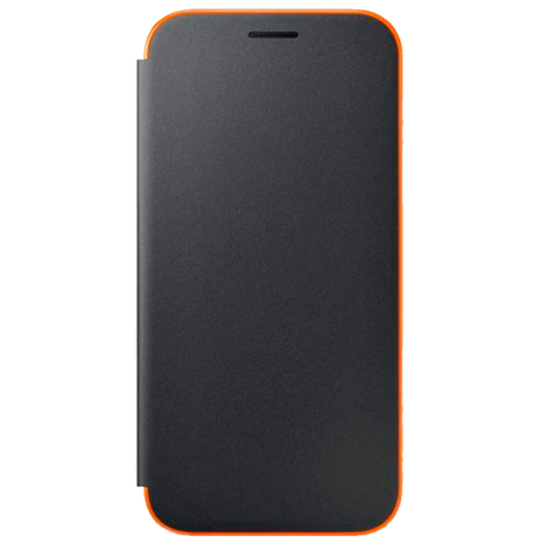 Чехол для смартфона Samsung Galaxy A3 (2017) Samsung/ Flip Cover/ PU/ Neon Черный photo 1