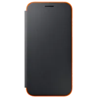 Чехол для смартфона Samsung Galaxy A3 (2017) Samsung/ Flip Cover/ PU/ Neon Черный
