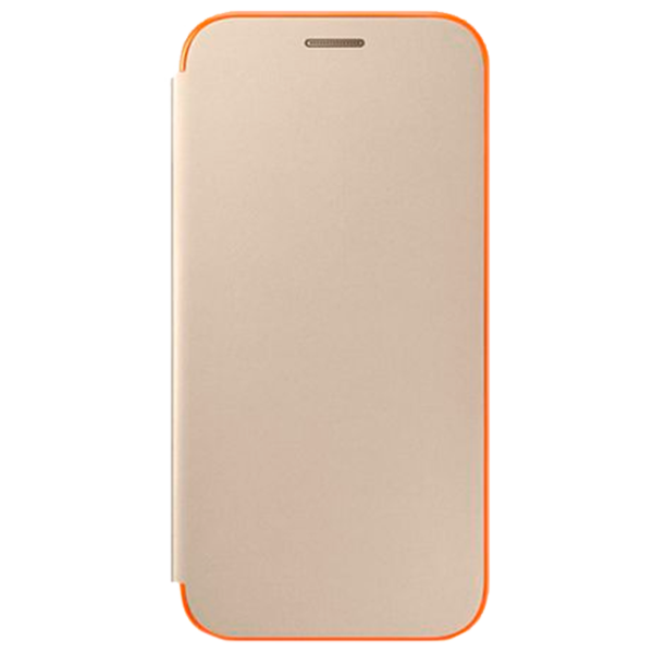 Чехол для смартфона Samsung Galaxy A3 (2017) Samsung/ Flip Cover/ PU/ Neon Золотой photo 1