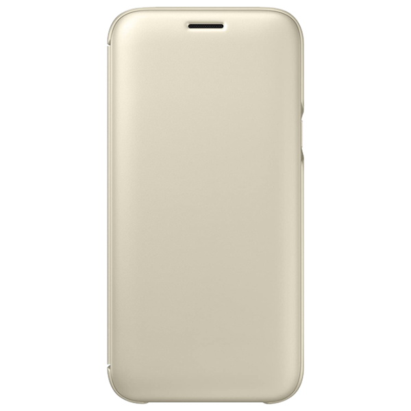 Чехол для смартфона Samsung Galaxy J5 (2017) Samsung/ Flip Wallet/ PP/ Золотой photo 1