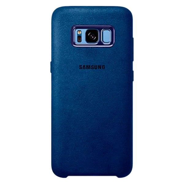 Husa Samsung Galaxy S8 Orig Back/ Microfiber/ Blue photo 1