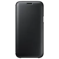 Чехол для смартфона Samsung Galaxy J7 (2017) Samsung/ Flip Cover/ PU/ Черный