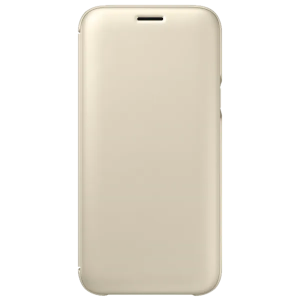 Чехол для смартфона Samsung Galaxy J7 (2017) Samsung/ Flip Cover/ PU/ Золотой photo 1