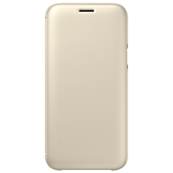 Чехол для смартфона Samsung Galaxy J7 (2017) Samsung/ Flip Cover/ PU/ Золотой photo 1