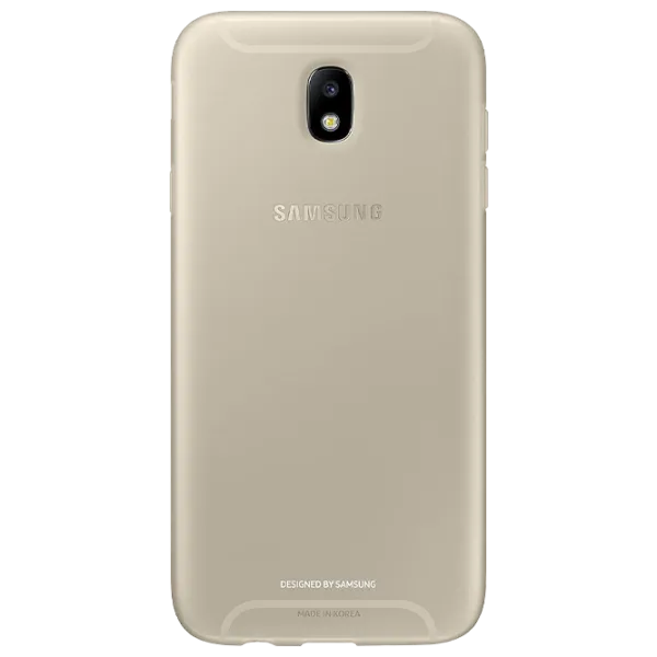 Husă pentru smartphone Samsung Galaxy J7 (2017) Samsung/ Back/ TPU/ Jelly Gold photo 1