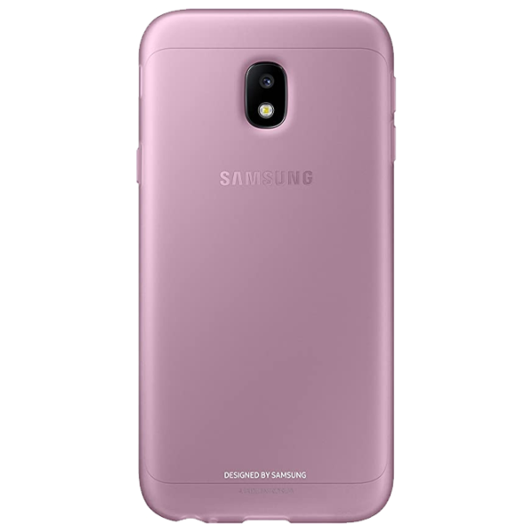 Чехол для смартфона Samsung Galaxy J3 (2017) Samsung/ Back/ TPU/ Прозрачный Розовый photo 1