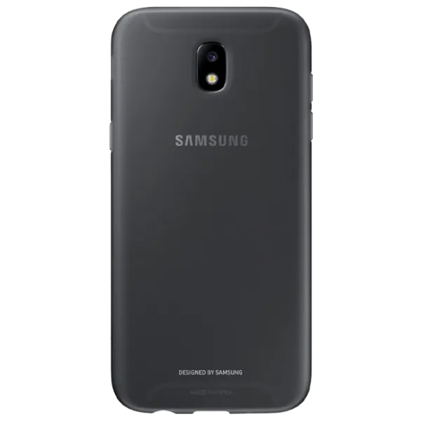 Чехол для смартфона Samsung Galaxy J3 (2017) Samsung/ Back/ TPU/ Прозрачный Черный photo 1