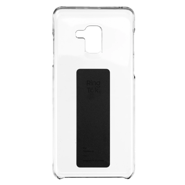 Husa Samsung Galaxy A8 (2018) Original Back/ PP/ Ring Anymode Tok Transparent photo 1