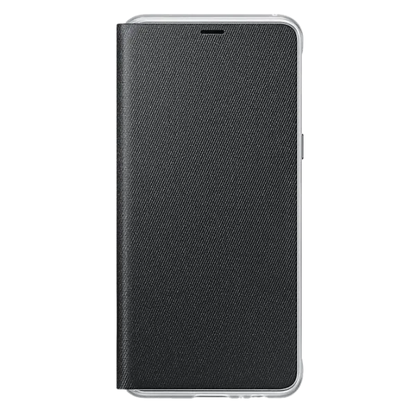 Husa Samsung Galaxy A8 (2018) Orig Flip Wallet/ Leather/ Araree Black photo 1