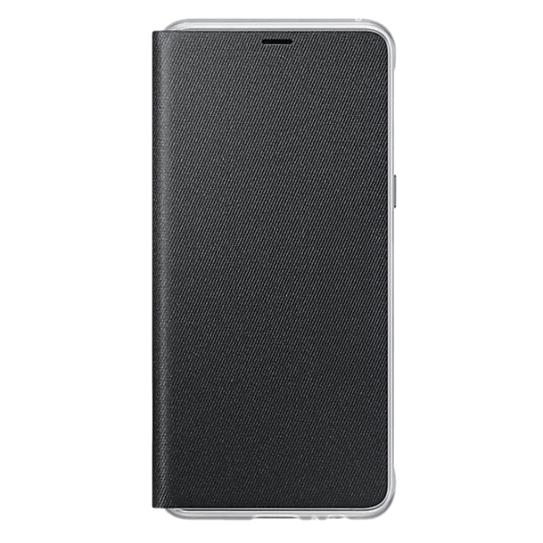 Husa Samsung Galaxy A8 (2018) Orig Flip Wallet/ Leather/ Araree Black photo 1