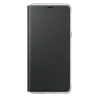 Husa Samsung Galaxy A8 (2018) Orig Flip Wallet/ Leather/ Araree Black
