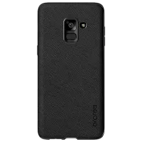 Чехол для смартфона Samsung Galaxy A8 (2018) Araree/ Back/ Кожа/ Черный