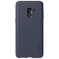 Чехол для смартфона Samsung Galaxy A8 (2018) Samsung/ Back/ Кожа/ Midnight Синий