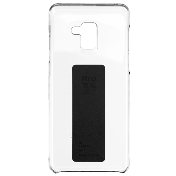 Чехол для смартфона Samsung Galaxy A8 Plus (2018) Samsung/ Back/ PP/ Черный Прозрачный photo 1