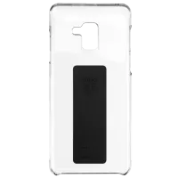 Чехол для смартфона Samsung Galaxy A8 Plus (2018) Samsung/ Back/ PP/ Черный Прозрачный