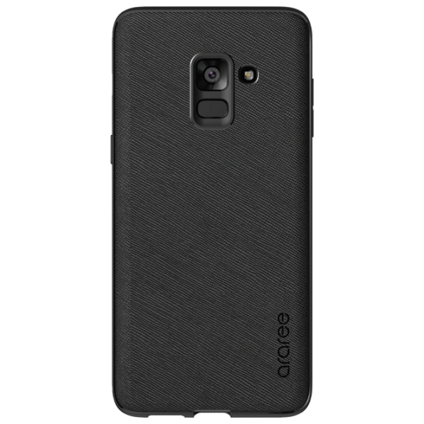 Чехол для смартфона Samsung Galaxy A8 Plus (2018) Samsung/ Back/ TPU/ Черный photo 1