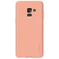 Чехол для смартфона Samsung Galaxy A8 Plus (2018) Samsung/ Back/ Кожа/ Flamingo Розовый
