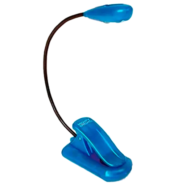 Книжная лампа TopElek Book Light Clips Синий photo 1 Книжная лампа TopElek Book Light Clips Синий photo 1