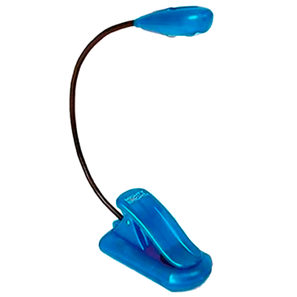 Книжная лампа TopElek Book Light Clips Синий photo 1 Книжная лампа TopElek Book Light Clips Синий photo 1