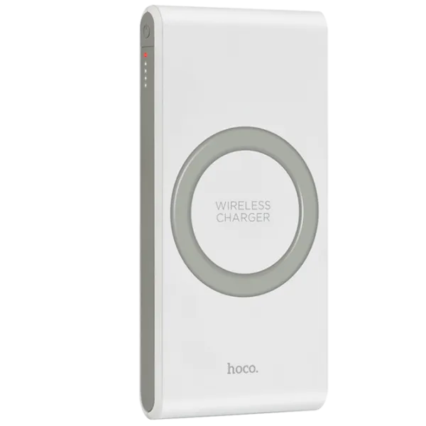 Power Bank Hoco B32 Energetic wireless charging 8000 mAh/ White photo 1