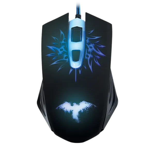 Mouse Qumo Raven USB/ Black photo 1