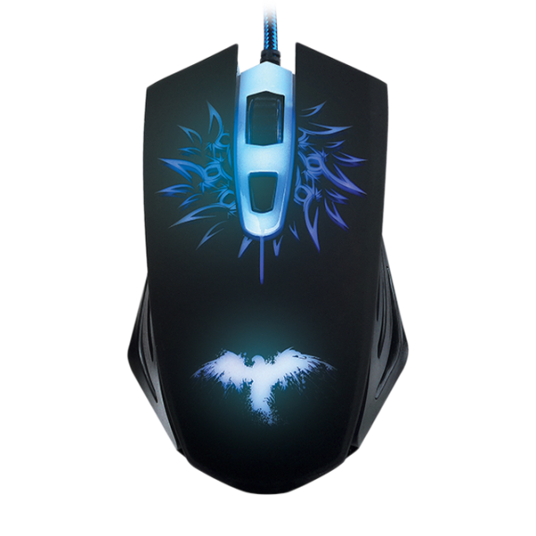 Mouse Qumo Raven USB/ Black photo 1