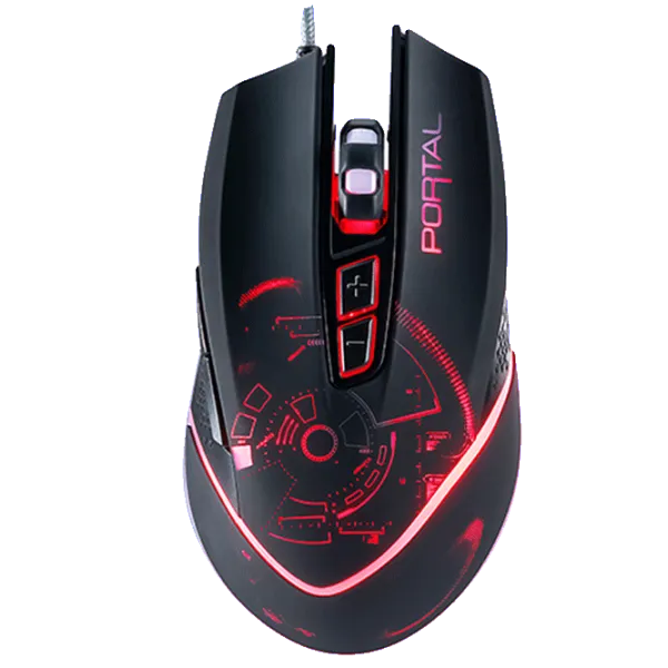 Mouse Qumo Portal USB/ Black photo 1