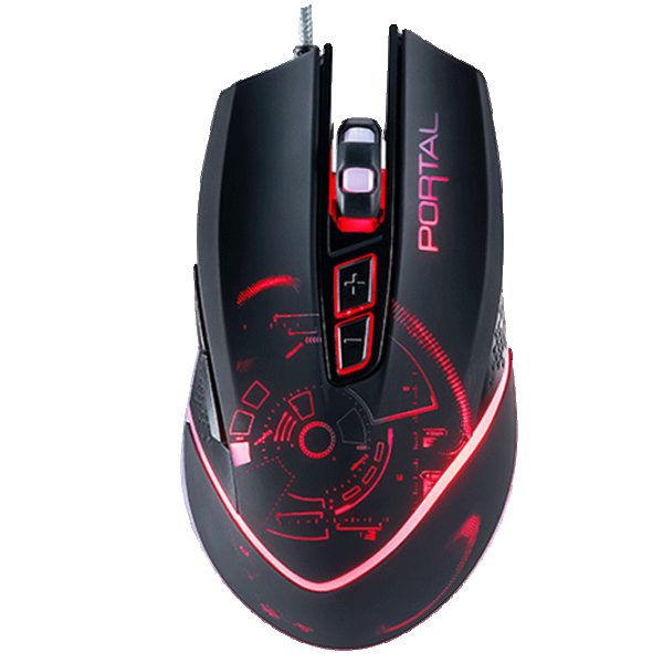 Mouse Qumo Portal USB/ Black photo 1