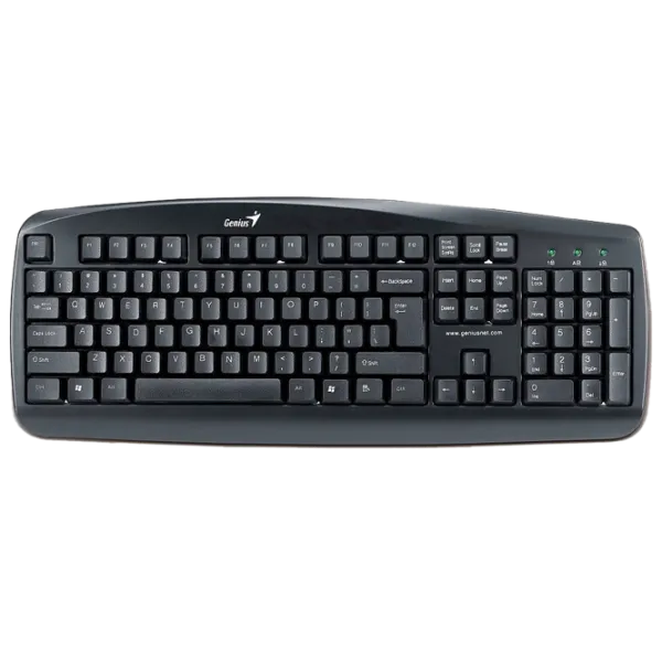 Клавиатура Genius KB-110X Проводная/ Черный photo 1