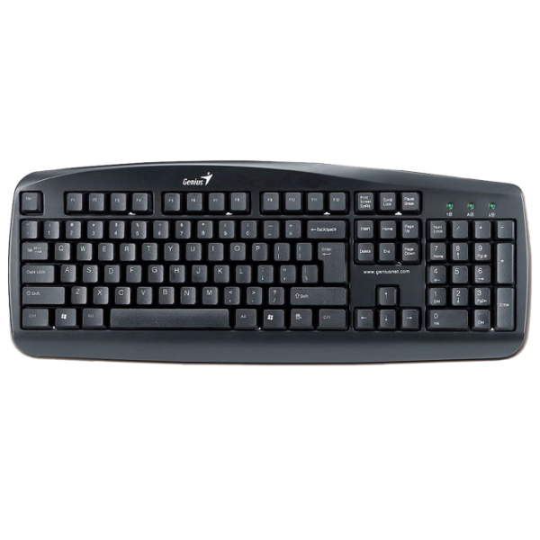 Клавиатура Genius KB-110X Проводная/ Черный photo 1