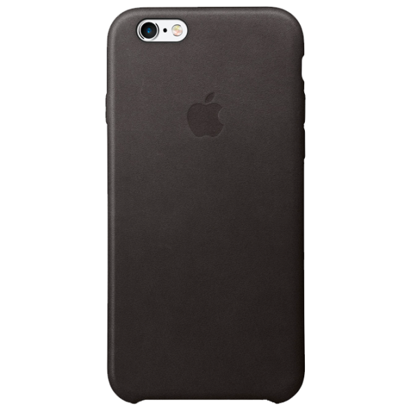 Husă pentru smartphone Apple iPhone 6/ 6S Plus Apple/ Back/ Piele/ Black photo 1 Husă pentru smartphone Apple iPhone 6/ 6S Plus Apple/ Back/ Piele/ Black photo 1