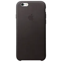 Husă pentru smartphone Apple iPhone 6/ 6S Plus Apple/ Back/ Piele/ Black