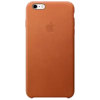 Husă pentru smartphone Apple iPhone 6/ 6S Plus Apple/ Back/ Piele/ Saddle Brown