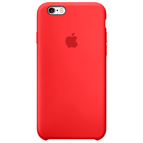Husă pentru smartphone Apple iPhone 6/ 6S Plus Apple/ Back/ TPU/ Red photo 1 Husă pentru smartphone Apple iPhone 6/ 6S Plus Apple/ Back/ TPU/ Red photo 1