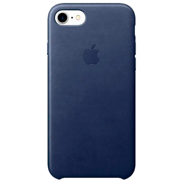 Чехол для смартфона Apple iPhone 7/ 8/ SE2/ SE 2022 Apple/ Back/ Кожа/ Midnight Синий photo 1 Чехол для смартфона Apple iPhone 7/ 8/ SE2/ SE 2022 Apple/ Back/ Кожа/ Midnight Синий photo 1