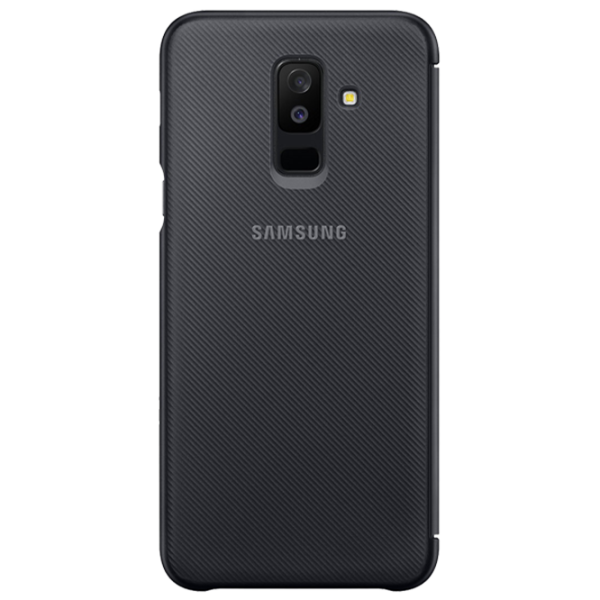 Чехол для смартфона Samsung Galaxy A6 Plus (2018) Samsung/ Flip Wallet/ PP/ Черный photo 1