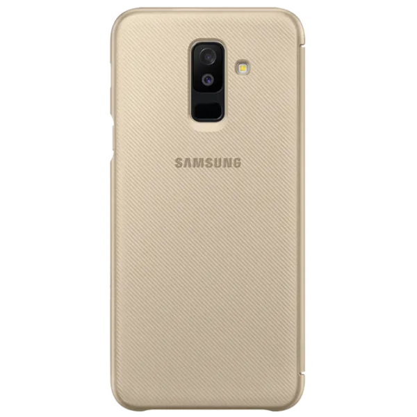 Чехол для смартфона Samsung Galaxy A6 Plus (2018) Samsung/ Flip Wallet/ PP/ Золотой photo 1