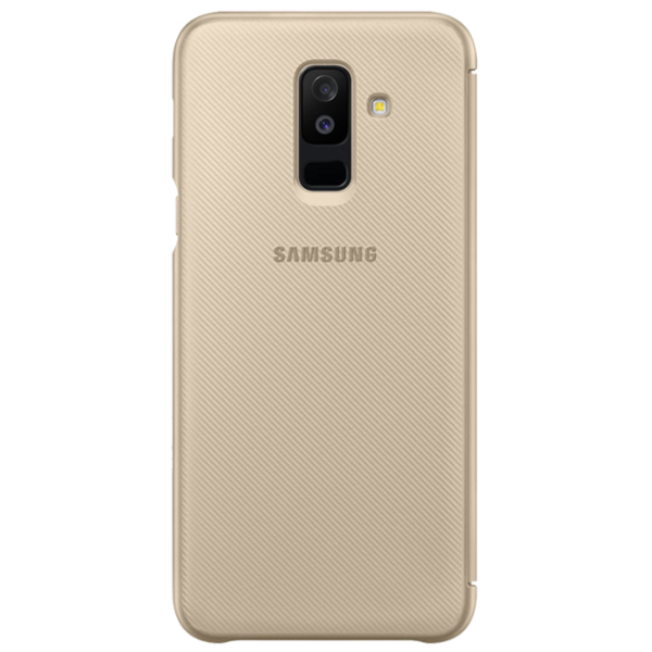 Чехол для смартфона Samsung Galaxy A6 Plus (2018) Samsung/ Flip Wallet/ PP/ Золотой photo 1