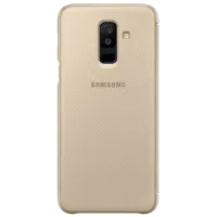 Чехол для смартфона Samsung Galaxy A6 Plus (2018) Samsung/ Flip Wallet/ PP/ Золотой