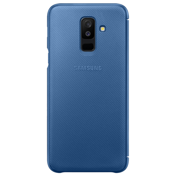 Чехол для смартфона Samsung Galaxy A6 Plus (2018) Samsung/ Flip Wallet/ PP/ Синий photo 1