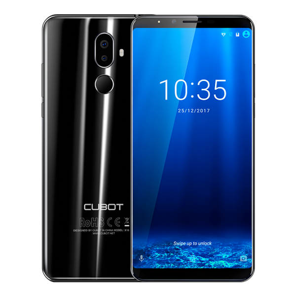 Cubot X18 Plus 4 ГБ/ 64 ГБ/ Dual SIM/ Черный photo 1