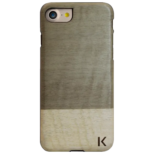 Husă pentru smartphone Apple iPhone 7/ 8/ SE2 THE KASE/ Book Cover/ PP/ Minuit Noir & Argent Gray photo 1