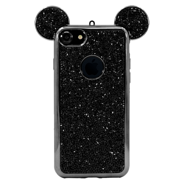 Husa Apple iPhone 7/8 THE KASE Back/ TPU/ Minuit Noir Black photo 1