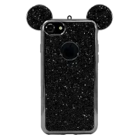 Husa Apple iPhone 7/8 THE KASE Back/ TPU/ Minuit Noir Black
