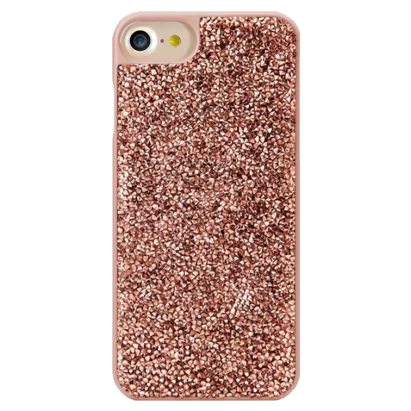 Husa Apple iPhone 7/8 THE KASE Back/ Leather/ Noir /Cheval Argent Black photo 1