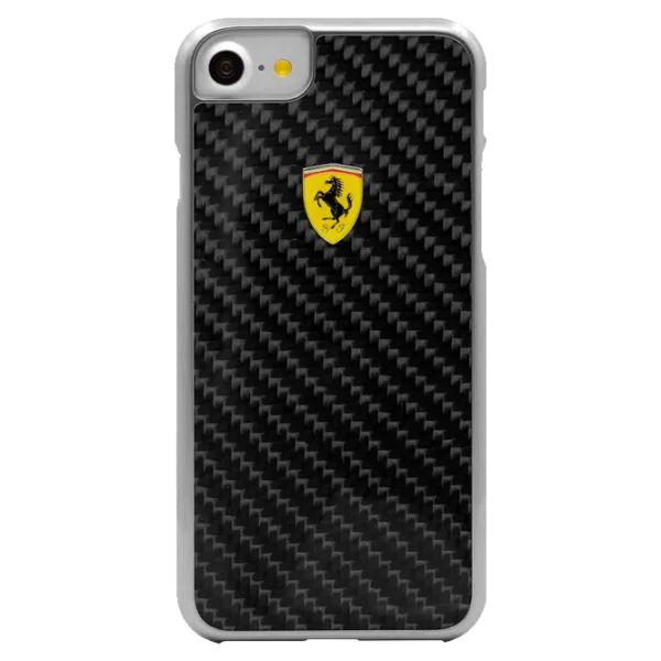 Husa Apple iPhone 7/8 THE KASE Back/ Leather/ Noir  Black photo 1