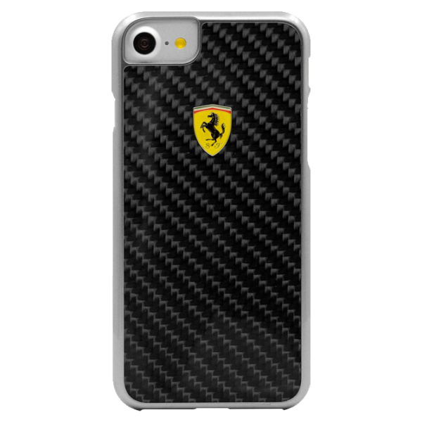 Husa Apple iPhone 7/8 THE KASE Back/ Leather/ Noir  Black photo 1