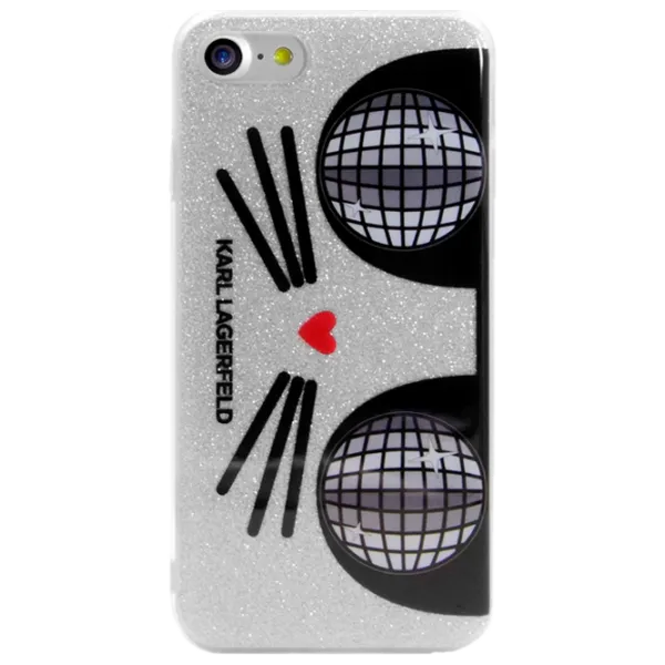 Husă pentru smartphone Apple iPhone 7/ 8/ SE2 THE KASE/ Back/ TPU/ Étincelante Argent Gray photo 1