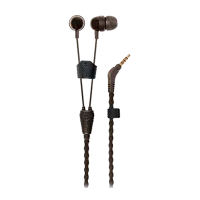 Наушники Wraps V15 Talk Coal Коричневый Проводная/ Персональный